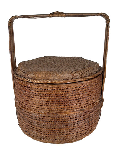 Large vintage chinese woven - vintage,